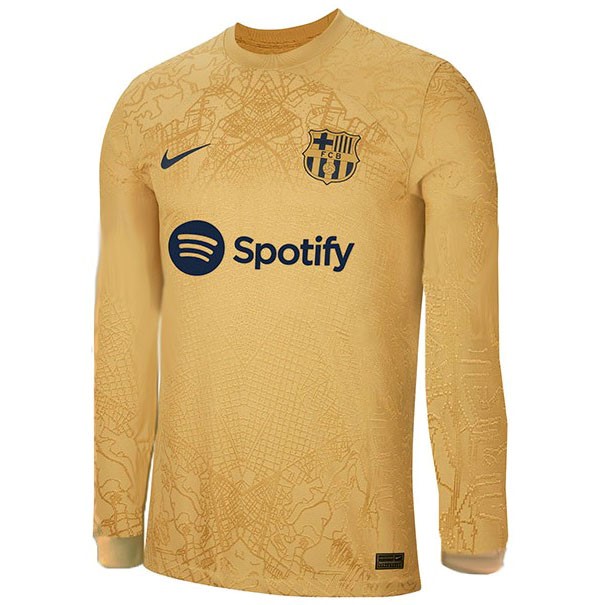 Thailand Trikot Barcelona Auswärts ML 2022-2023